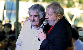 Mujica y Lula. Foto de archivo