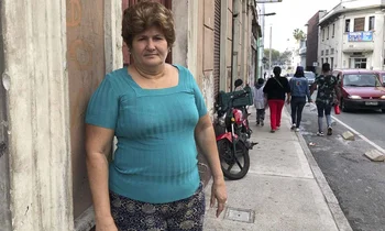 Agustina llegó a Uruguay desde Cuba acompañada por tres familiares y tras una larga travesía. G. Losa