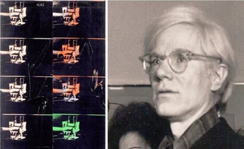 <i>14 Small Electric Chairs</i>, del artista estadounidense Andy Warhol