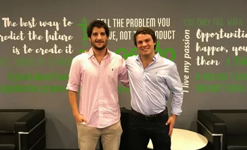 Diego Abreu y Agustín Calvo, fundadores de Wannaclap 