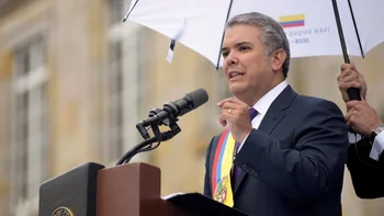 Iván Duque asumió la presidencia de Colombia el 7 de agosto.