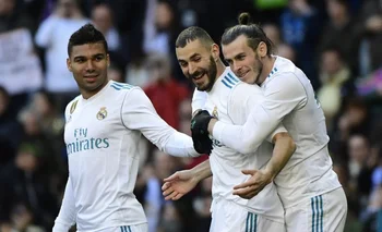 Benzema y Bale marcaron en la goleada de Real Madrid ante Alavés<br>